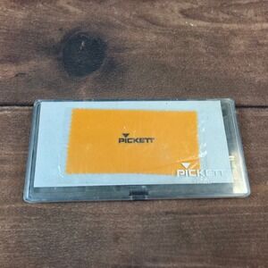 Pickett Drafting Tool Set 1502NC OS Silver Excellent 7 Piece Compass Kit Japan